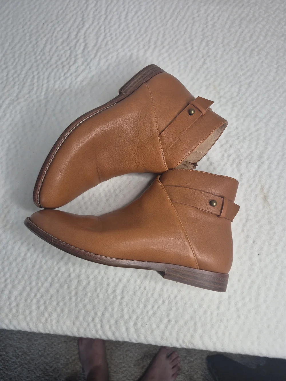 madewell Style AA 191 womens boots,Brown Size 5